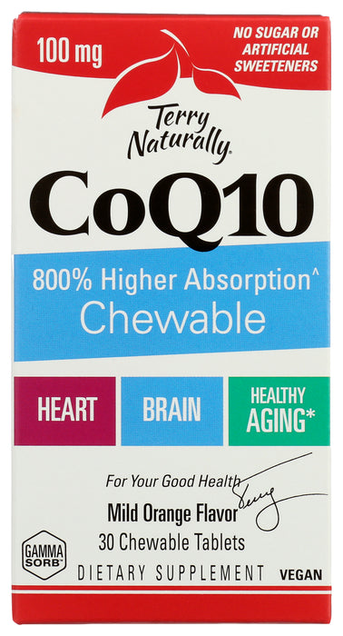 CoQ10 100 mg, High Absorption, 30 chew