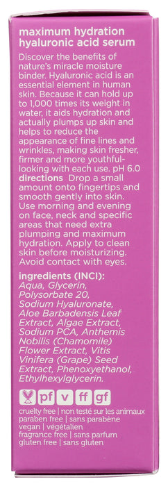 Hyaluronic Acid Serum, 1 oz