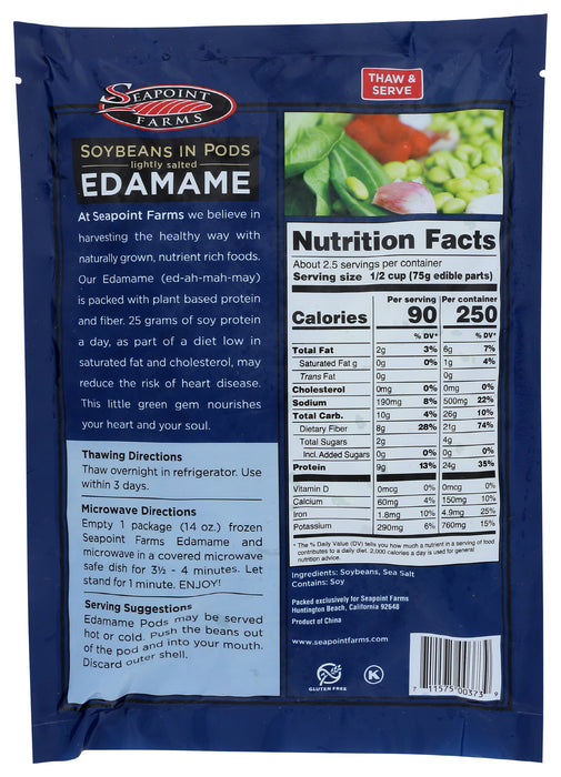 Edamame in Pod, Lightly Salted, 14 oz