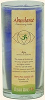 Candle, Chakra Energy Jar, Abundance Indigo, 11 oz