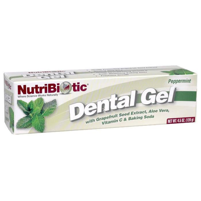 Dental Gel, GSE, Peppermint, 4.5 oz