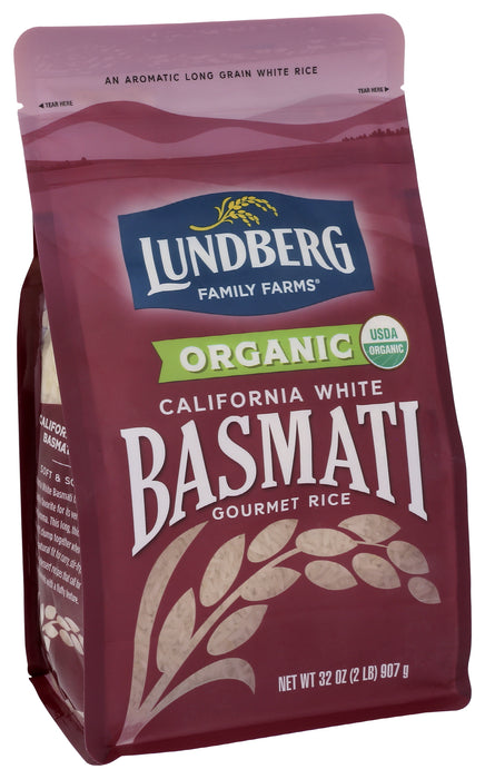 Basmati White Rice, Org, 32 oz