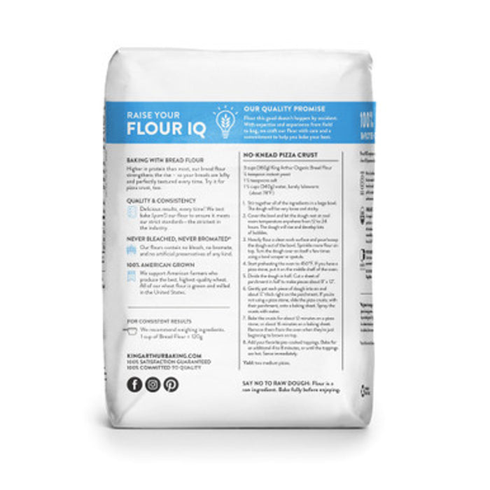 Bread Flour, Org, 5 lb