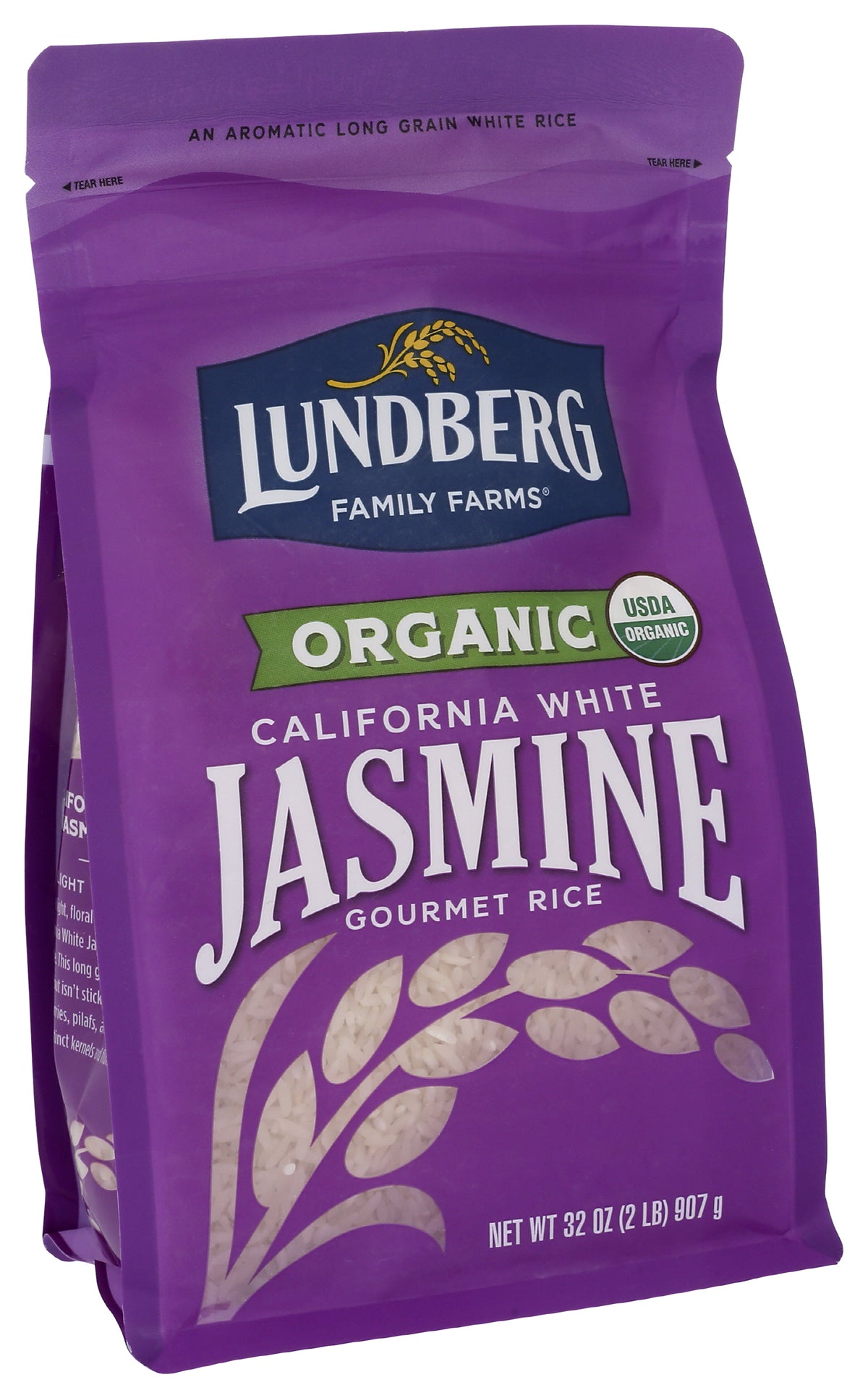 Jasmine White Rice, Org, 32 oz — Natures Pick Market