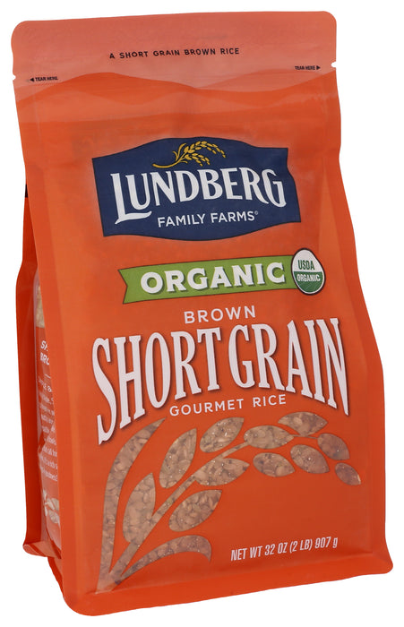 Short Grain Brown Rice, Org, 32 oz