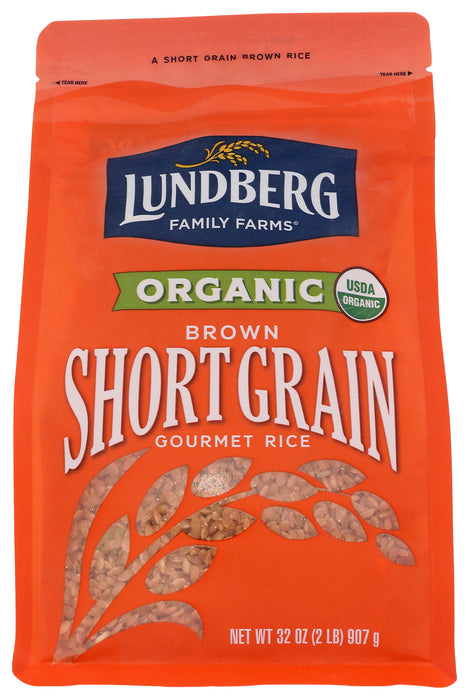 Short Grain Brown Rice, Org, 32 oz