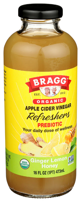 ACV Beverage, Ginger Lemon Honey, Org, 16 floz