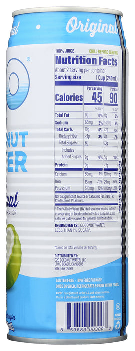 Pure Coconut Water, 17.5 floz