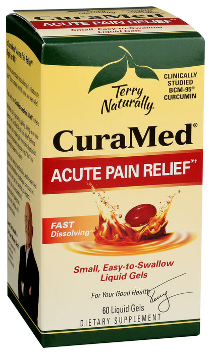 CuraMed Acute Pain Relief, 60 liq gel