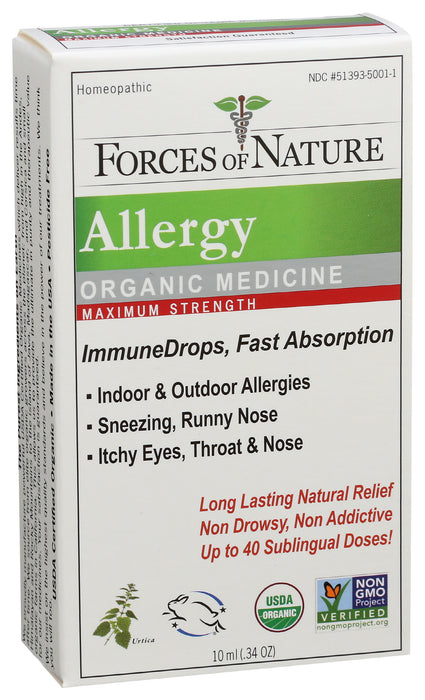 Allergy Maximum Strength, Org, 10 ml