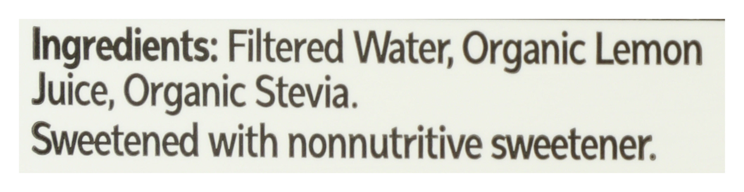Lemonade, No Sugar Added, Org, 52 floz