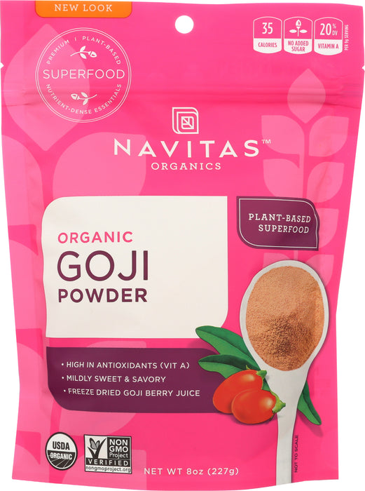 Goji Powder, Org, 8 oz