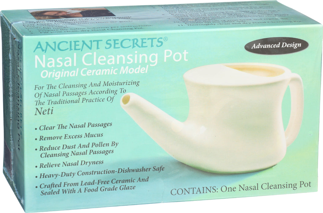 Nasal Cleansing Pot, Ceramic, 1 ct