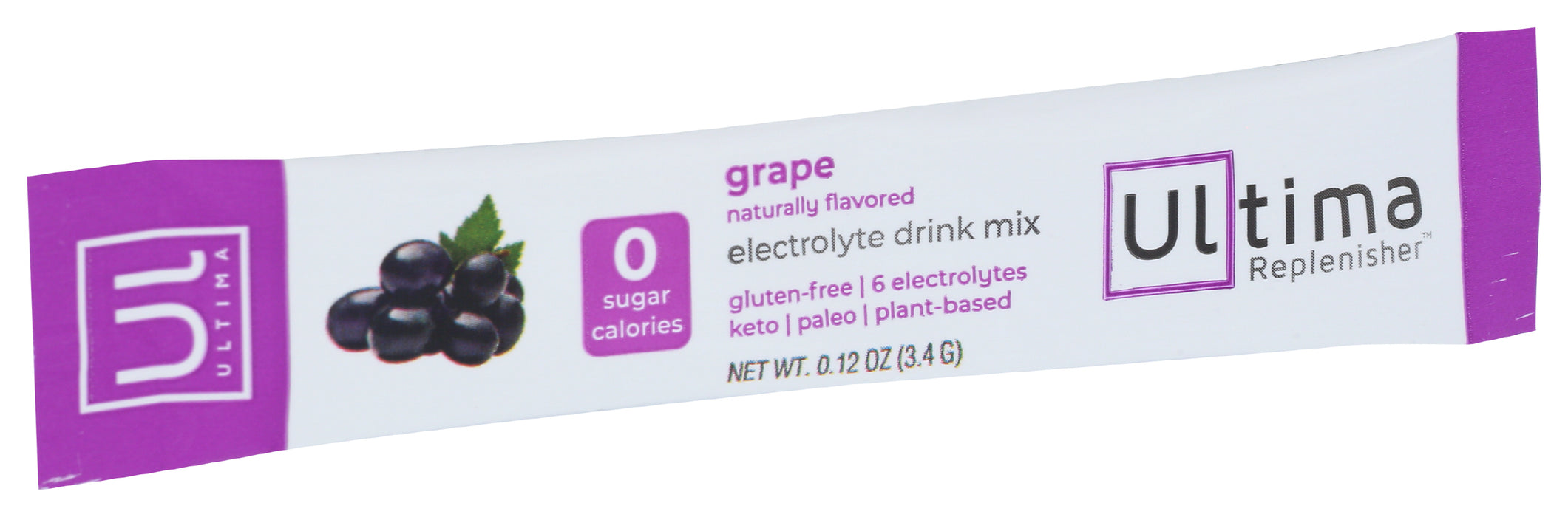 Electrolyte Powder, Grape, 1pk, 3.4gm