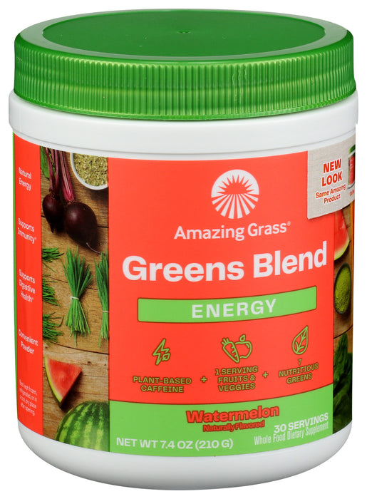 Greens Blend Energy, Watermelon, 30serv, 7.4 oz