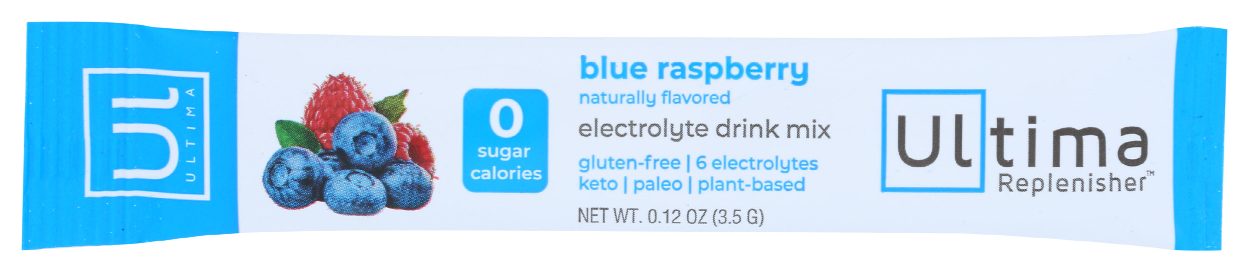 Electrolyte Powder, Blue Rasp, 1pk, 0.12oz